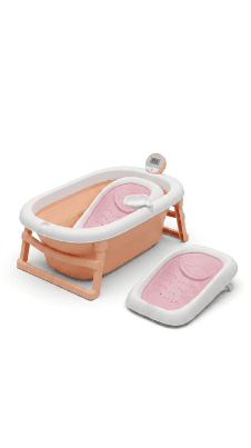Bañera Plegable Rosa - Artículos para bebé en Riohacha